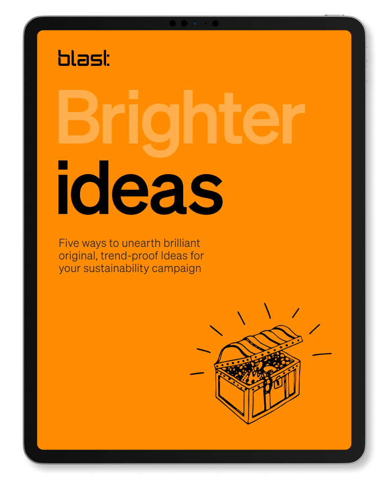 Brighter ideas guide shown on a tablet